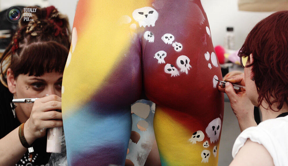 Yang Menarik Dari Festival BodyPainting Dunia 2014 Di Austria !