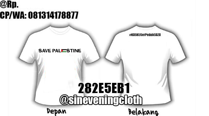 #KASKUSerPeduliGAZA (nyumbang dapet T-shirt #saveGAZA gan)