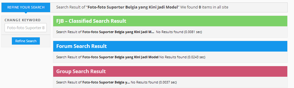 Foto-foto Suporter Belgia yang Kini Jadi Model