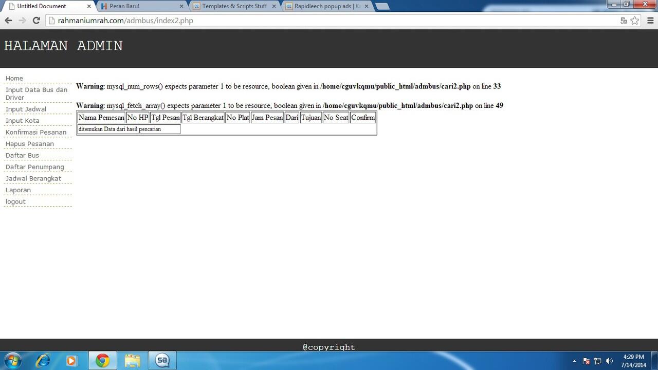 &#91;HELP&#93; Script error saat online
