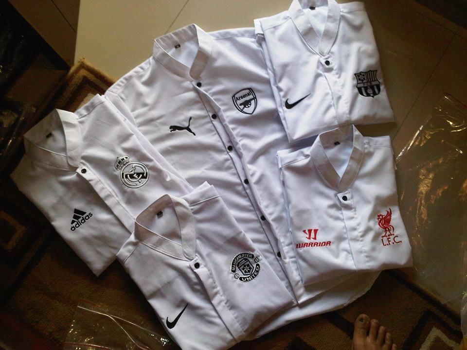 (READY) BAJU / KEMEJA KOKO BOLA LENGAN PENDEK