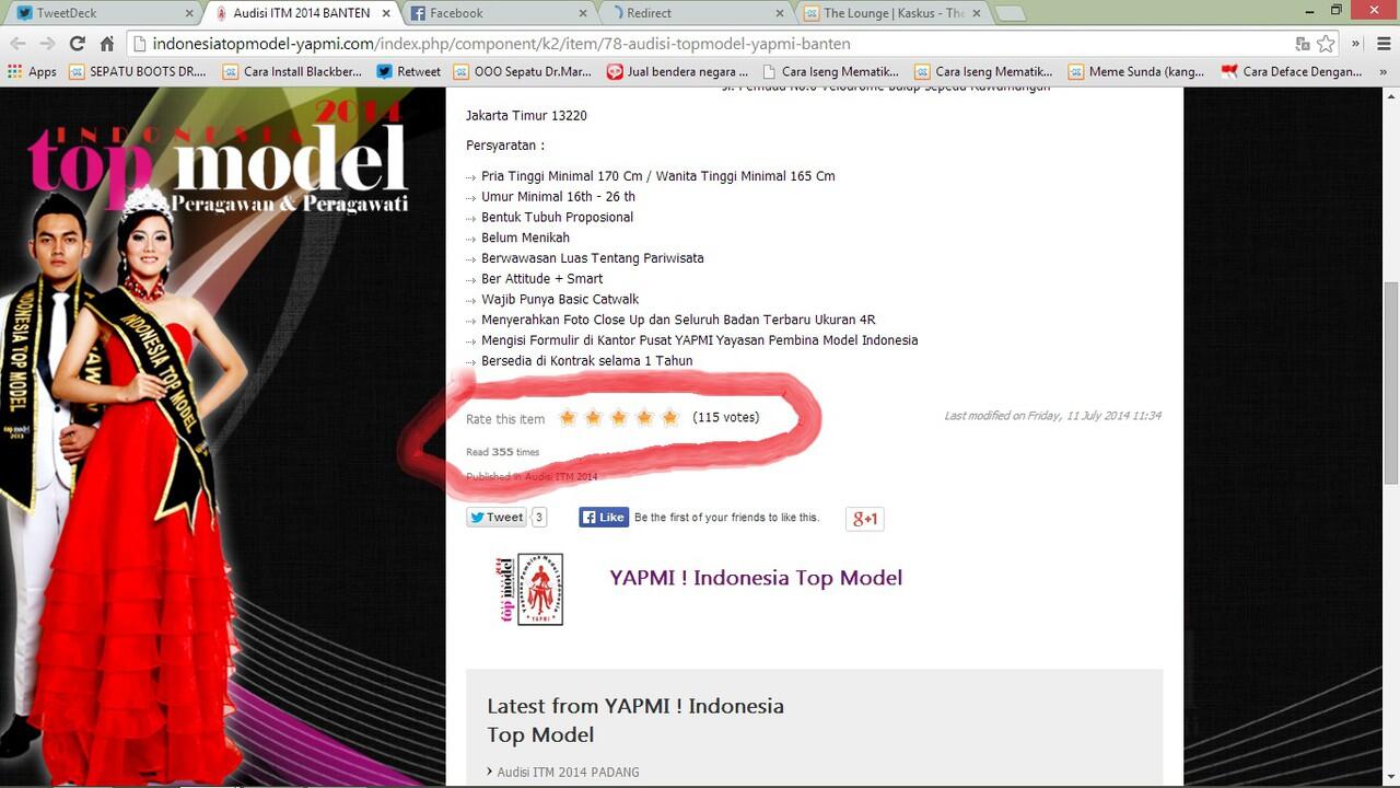 Gan minta bantu vote dong