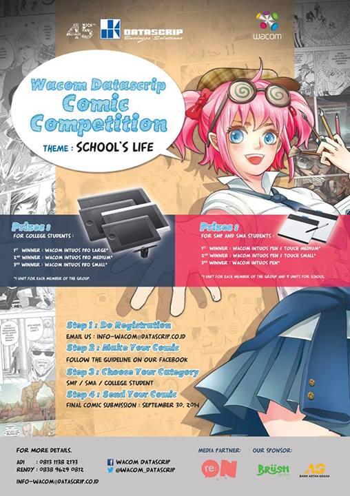 LOMBA KOMIK NASIONAL UTK SMP,SMA, MAHASISWA