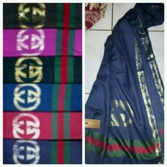 Pashmina Gucci Prada bahan Tierack
