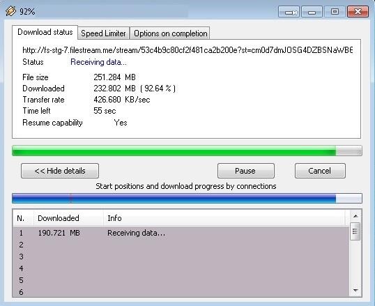 DOWNLOAD TORRENT VIA IDM MELALUI FILESTREAM