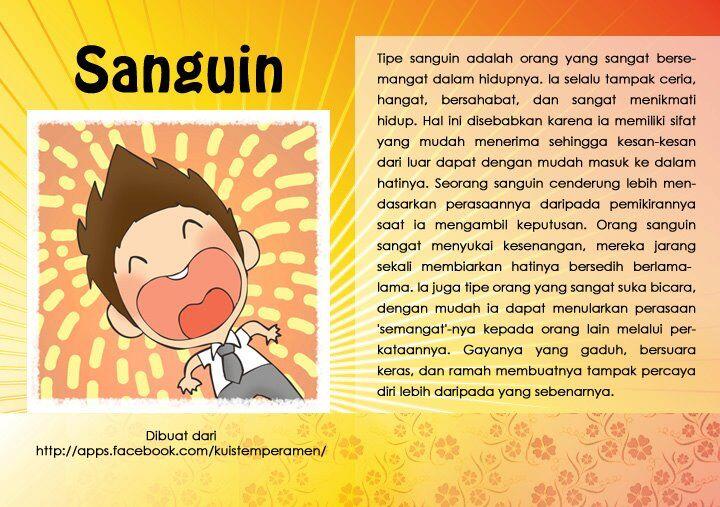 4 Sifat dan Kepribadian Manusia &#91; Agan / Sista Termasuk Yang Mana ? &#93;