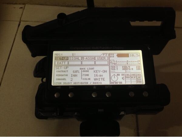 Remote rc Sanwa M11, barang simpenan
