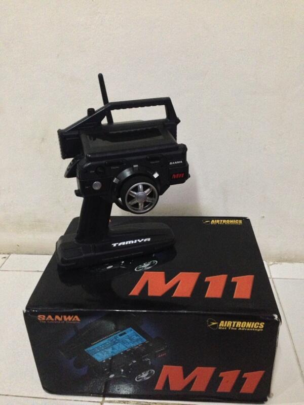 Remote rc Sanwa M11, barang simpenan