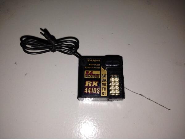 Remote rc Sanwa M11, barang simpenan