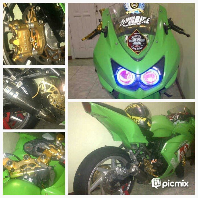WTS : NINJA 250 2009 FULL MODIF KERENN!!!