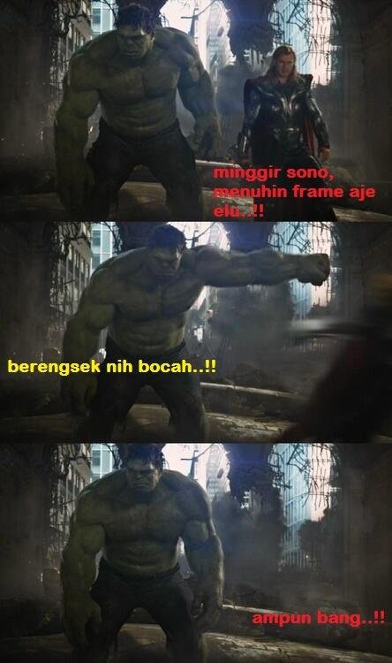 Thor kena headshot...!!!