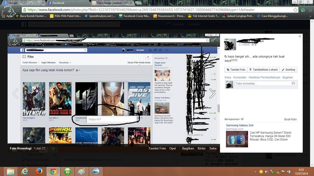 fb kepo banget sih ??