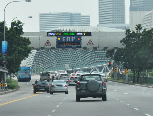 Hari Ini Gerbang ERP (Electronic Road Pricing) di Jalan Sudirman Mulai Diuji Coba!