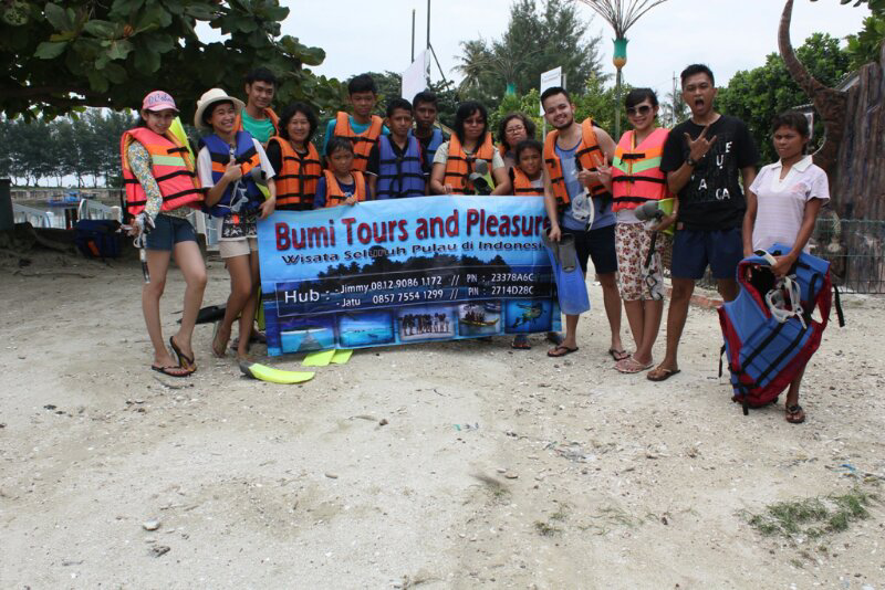 paket wisata pulau pari, pulau harapan pulau tidung dan seluruh kepulauan seribu