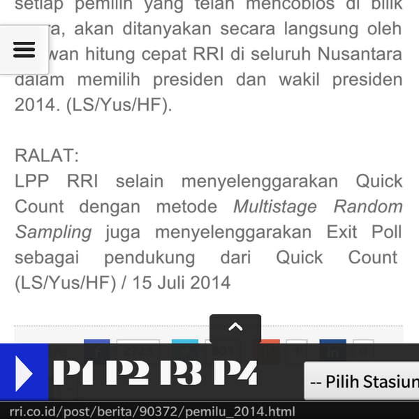 RRI lalu meralat berita yg dibuatnya sendiri...#RRIBohong 