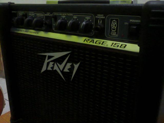 Amplifier Ampli PEAVEY RAGE 158 & Efek FX gitar DOD Supra Distortion FX55-B