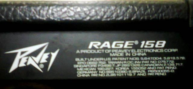 Amplifier Ampli PEAVEY RAGE 158 & Efek FX gitar DOD Supra Distortion FX55-B