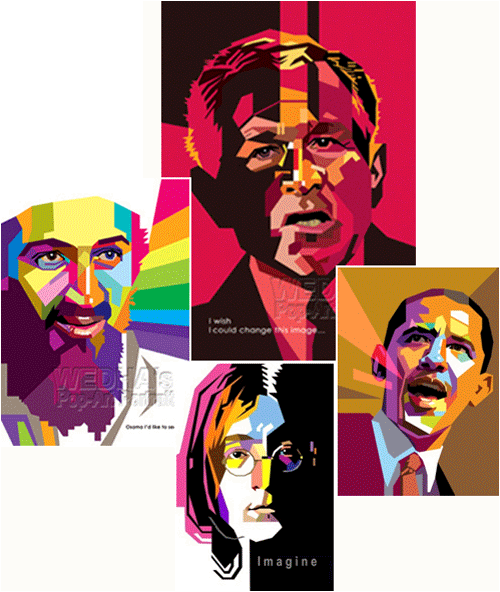 Jasa pembuatan WPAP desain