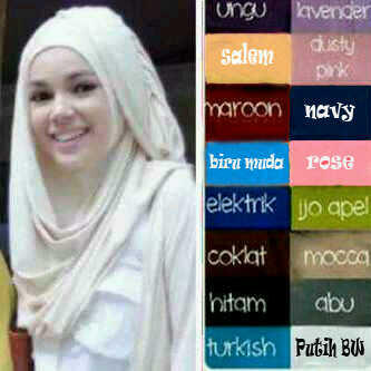 HARGA ECER, GROSIR, PARTAI JILBAB HIJAB HANA TREND 2014