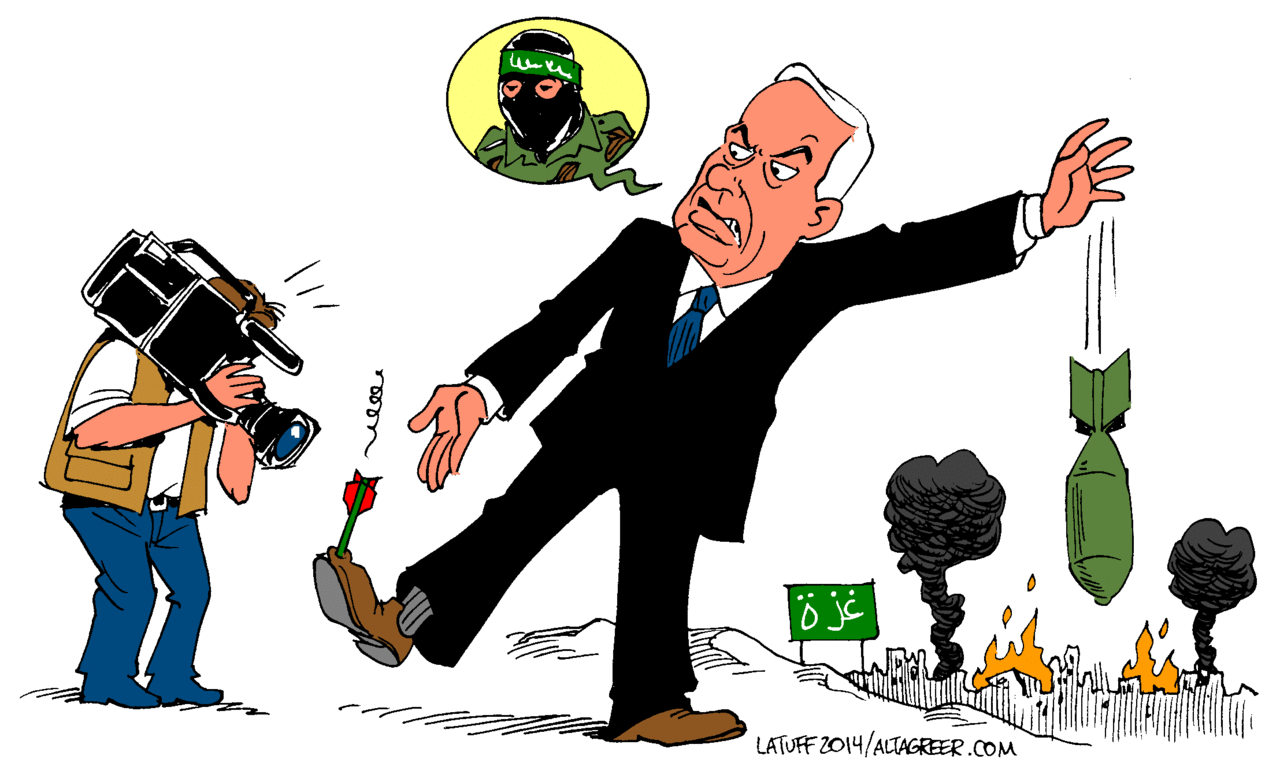 'Ketukan' Maut Israel di Atap Rumah Warga Gaza