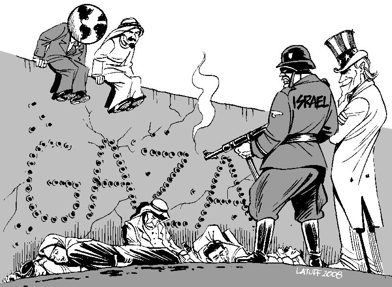 'Ketukan' Maut Israel di Atap Rumah Warga Gaza