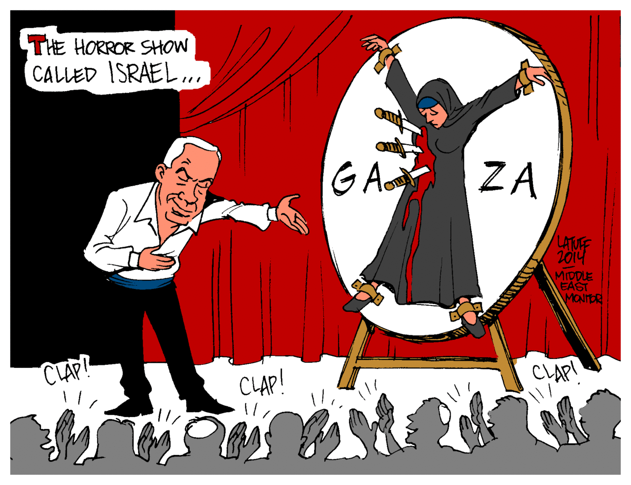'Ketukan' Maut Israel di Atap Rumah Warga Gaza