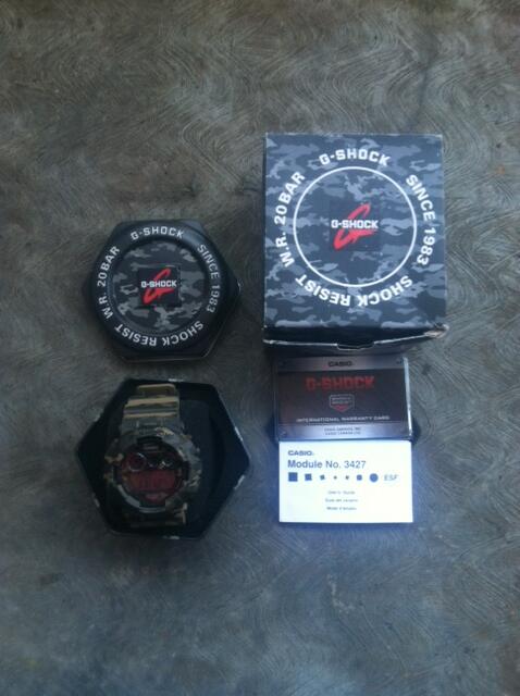 WTS CASIO G-SHOCK (CAMO) GD120CM MADE IN JAPAN