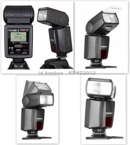 Speedlite Yongnuo YN-468 II zoom TTL for Canon