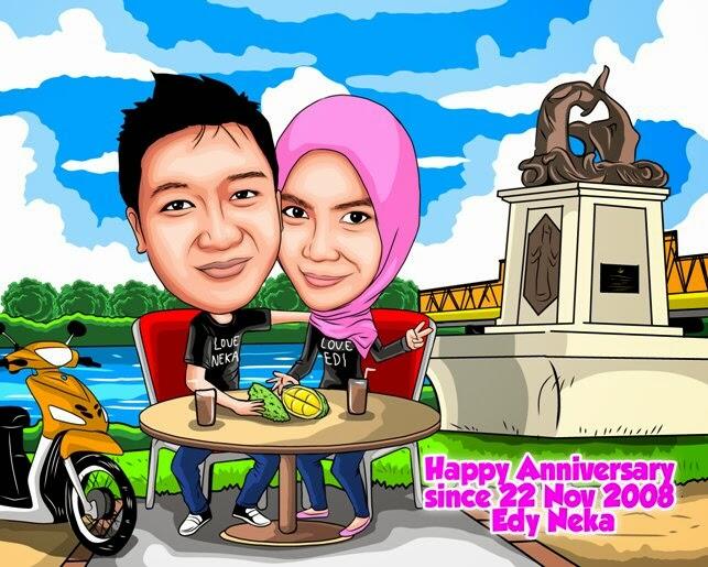 KARIKATUR DIGITAL @65 RIBU