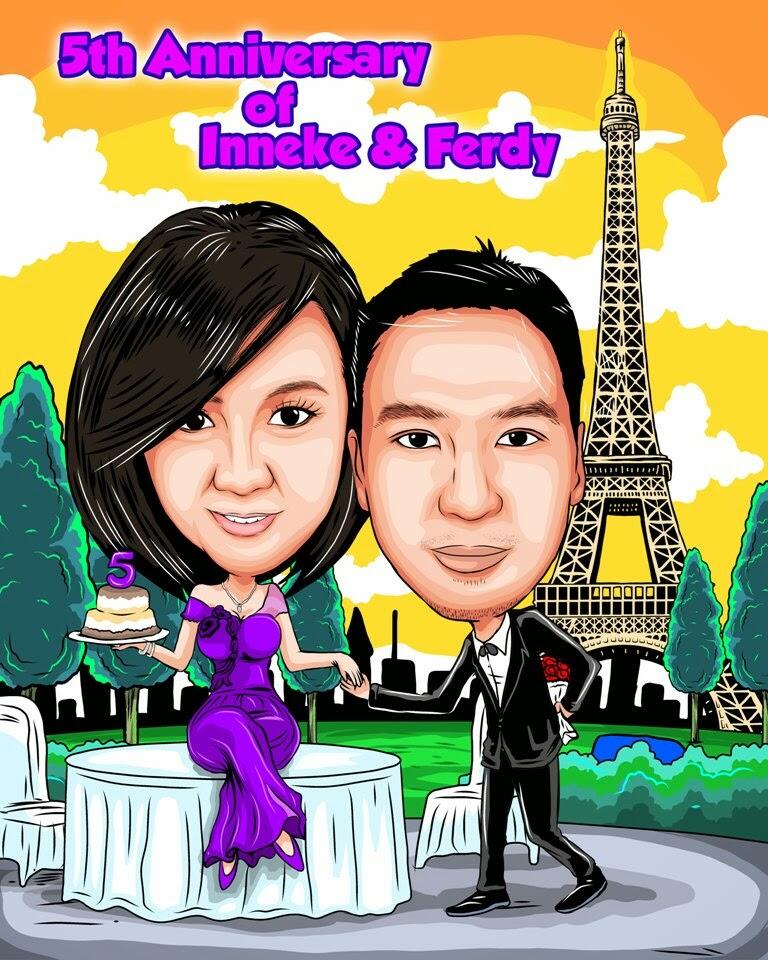 KARIKATUR DIGITAL @65 RIBU