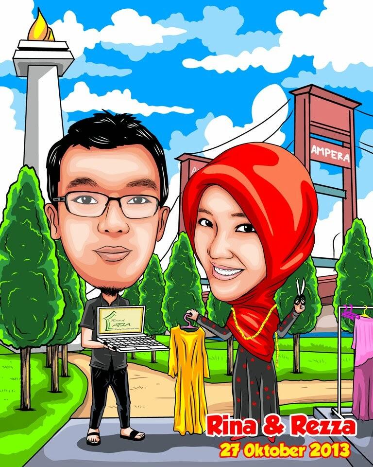 KARIKATUR DIGITAL @65 RIBU
