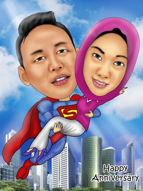 KARIKATUR DIGITAL @65 RIBU