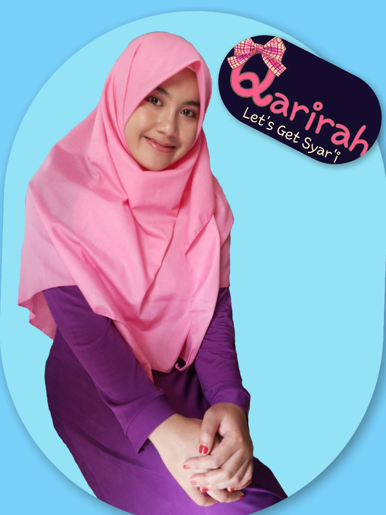 Qarirah hijab / kerudung / jilbab syar'i
