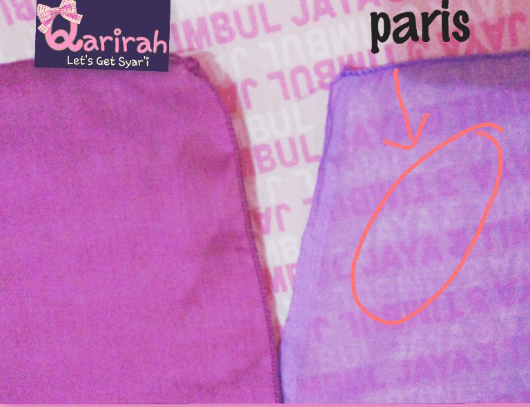 Qarirah hijab / kerudung / jilbab syar'i
