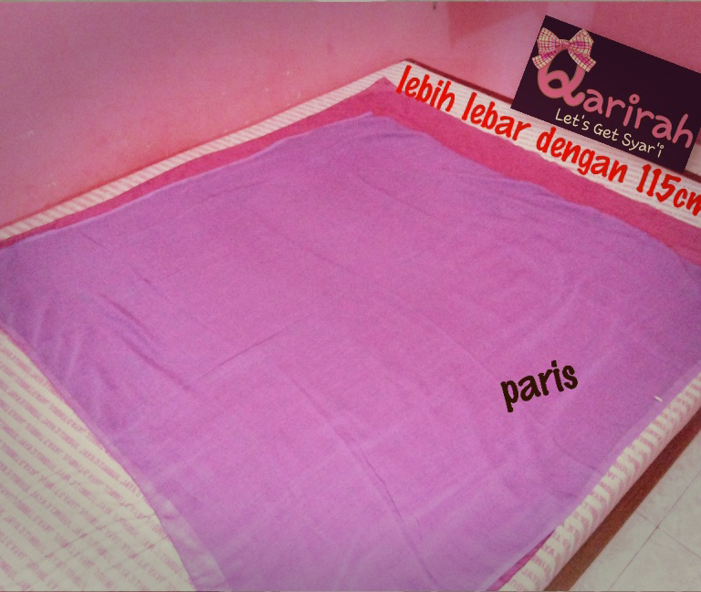 Qarirah hijab / kerudung / jilbab syar'i