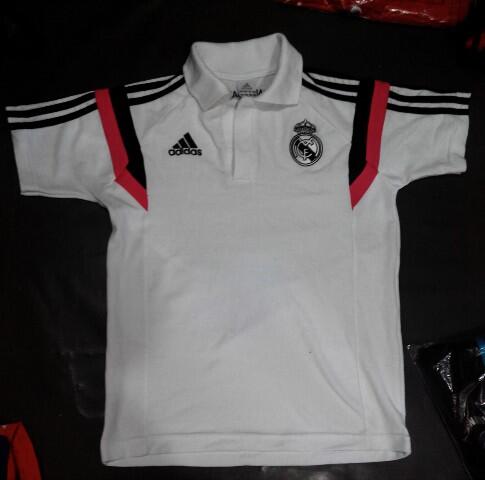 READY STOCK POLO SHIRT ADIDAS REPLIKA REAL MADRID DAN MUNCHEN 14/15 MANTAPP