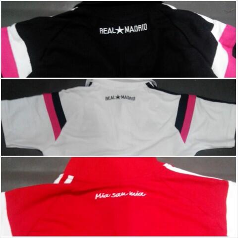 READY STOCK POLO SHIRT ADIDAS REPLIKA REAL MADRID DAN MUNCHEN 14/15 MANTAPP