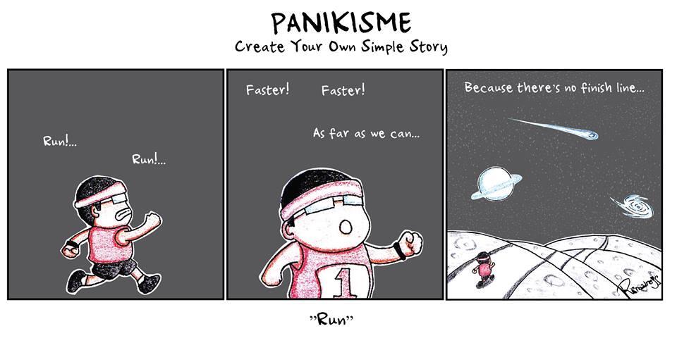PANIKISME Komik Strip Dakwah Brutal