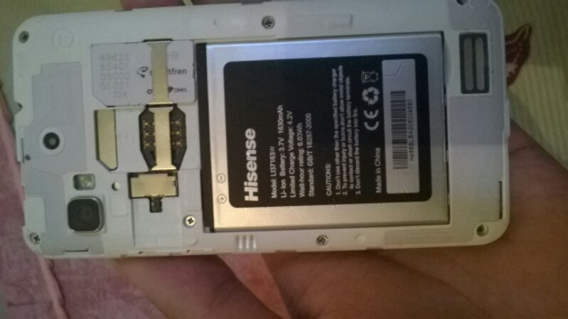 Smartfren Andromax i New AD685G Jual Apa Adanya Wonosobo