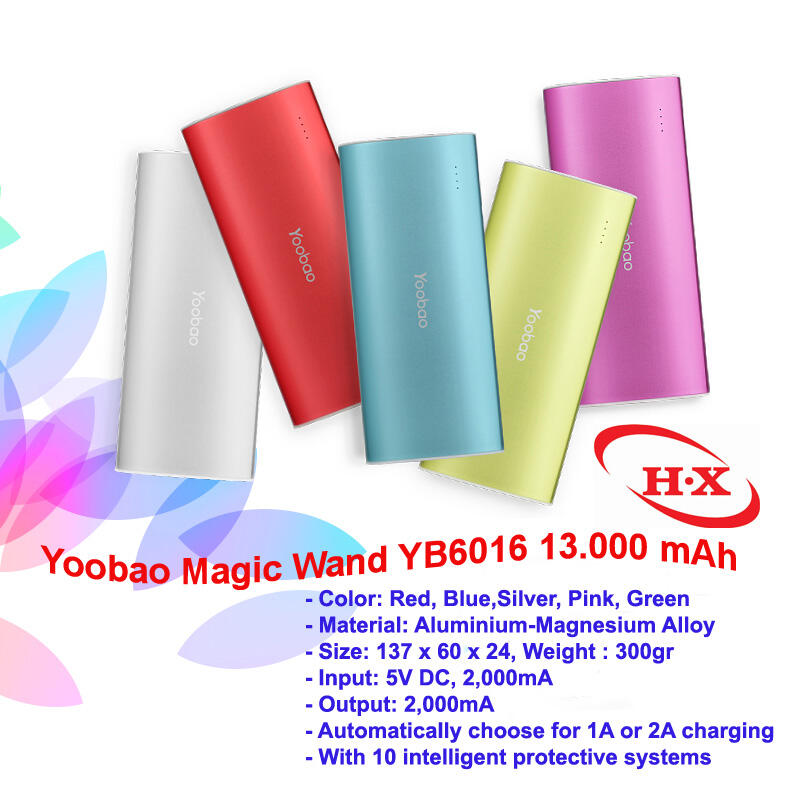 Power bank & Speaker Yoobao Original TERLENGKAP