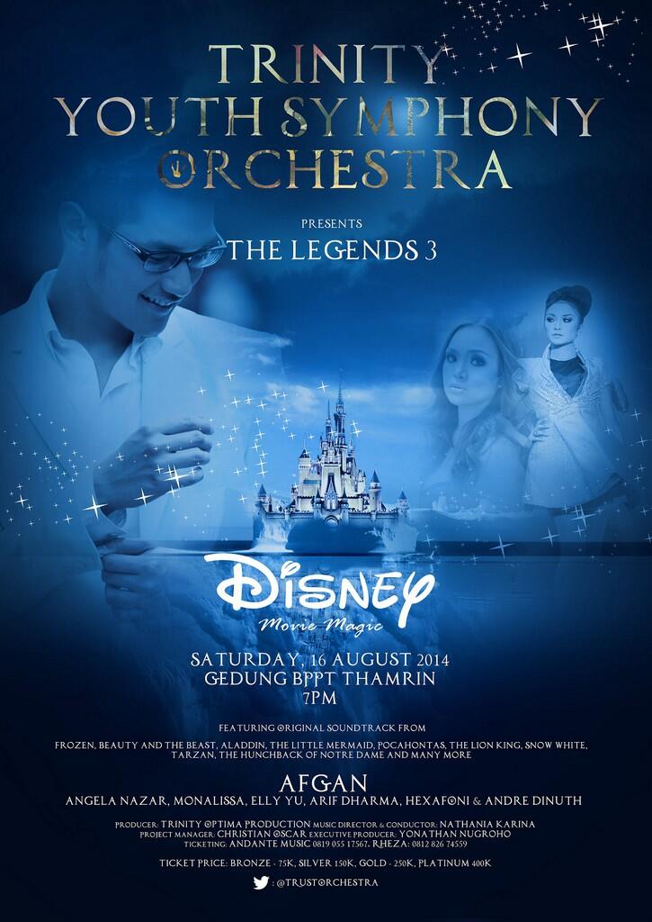 Konser The Legends 3 by Trinity Youth Symphony Orchestra
