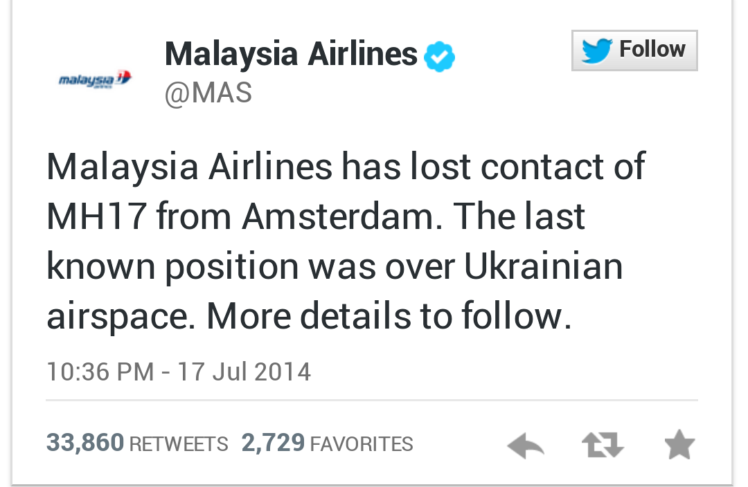 Pesawat Malaysia Airlines Ditembak jatuh di Ukraina !! HOT