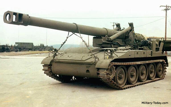 (Meriem)M110 203-mm self-propelled howitzer
