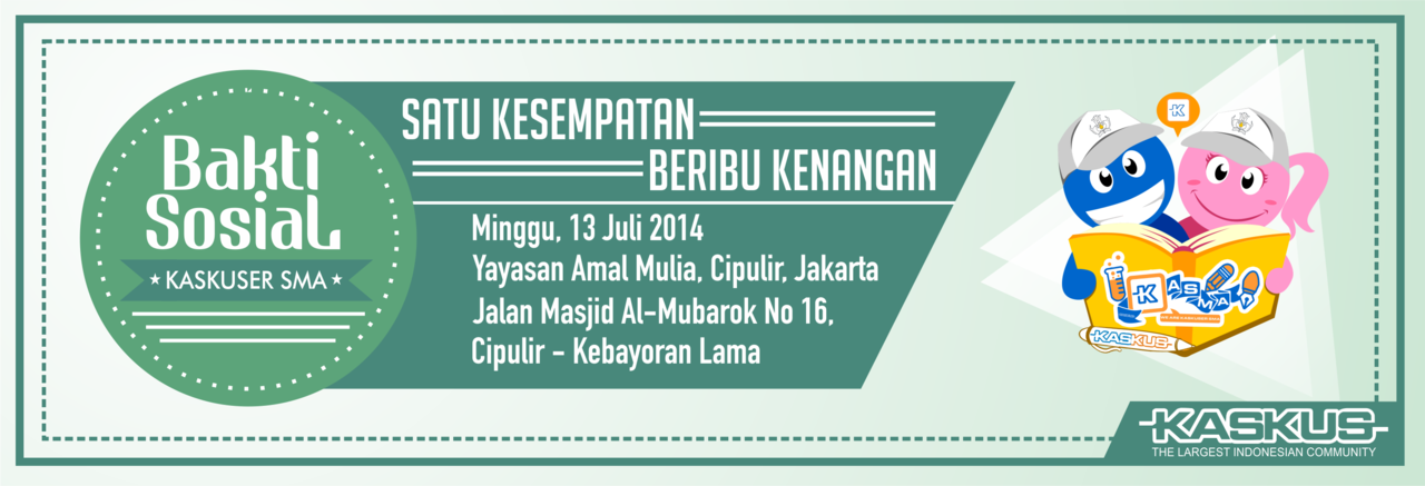 ๑۩۞۩๑ &#91;FR&#93; Bakti Sosial &amp; Bukber Kaskuser SMA: Satu Kesempatan Beribu Kenangan ๑۩۞۩๑