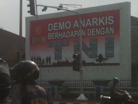 Pesan dari TNI.....