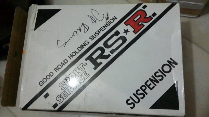 Per racing RS-R untuk Grand Livina, ori Japan
