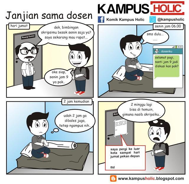 Ngadapin dosbing sama kyk sifat cwe kok (Mahasiswa tingkat akhir masuk!)