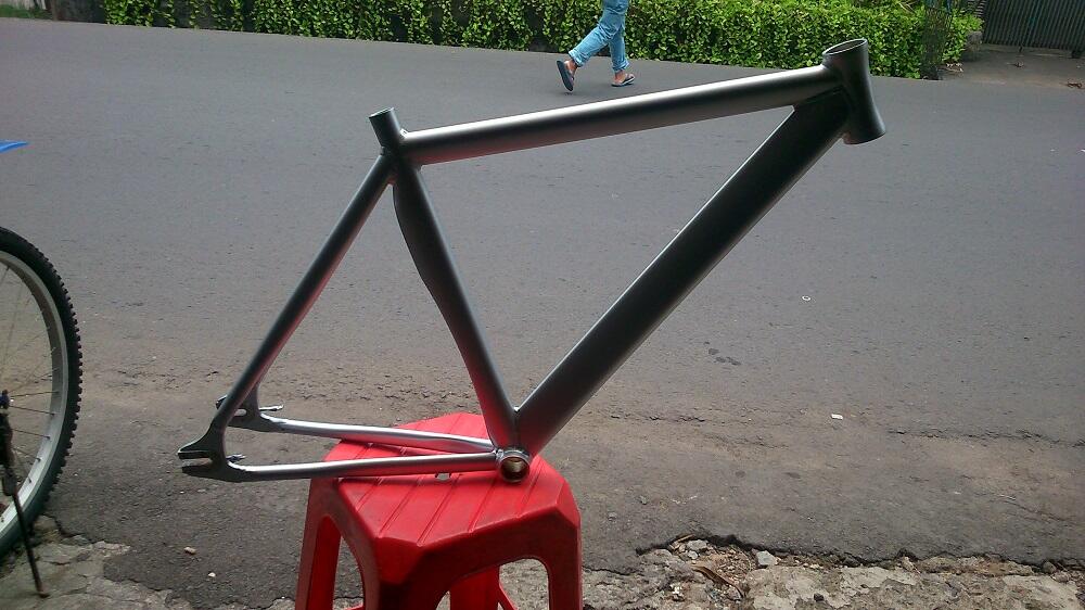 Terjual WTS Frame Rakit  Fullbike Fixie  VISP Polos 