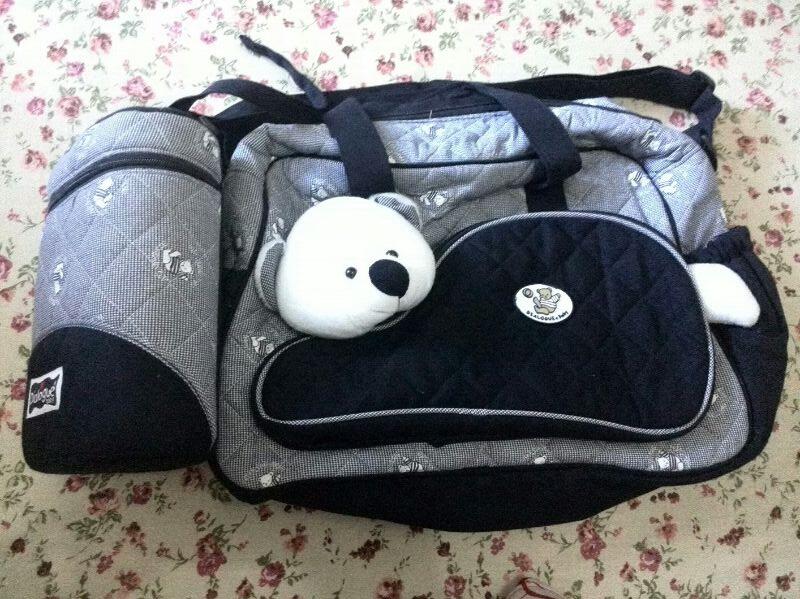 EX KADO TAS BAYI DIALOGUE BABY WARNA BLUE