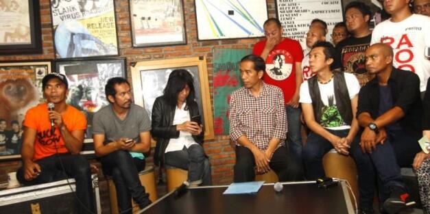 Abdee Slank Sindir SBY Dengan Lagu Depan Jokowi